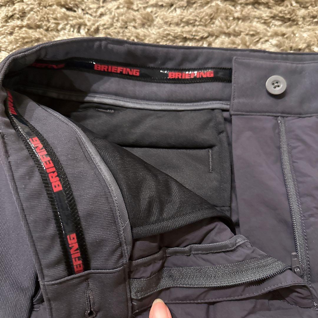 BRIEFING ブリーフィング ダウン キルティングスカート 濃グレー