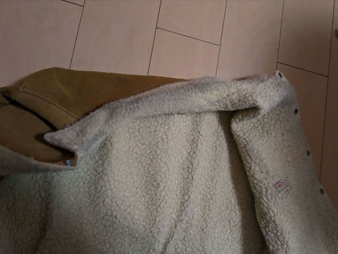 M*着様 50s BIG E リーバイス ショートホーン 3rd スエードボア