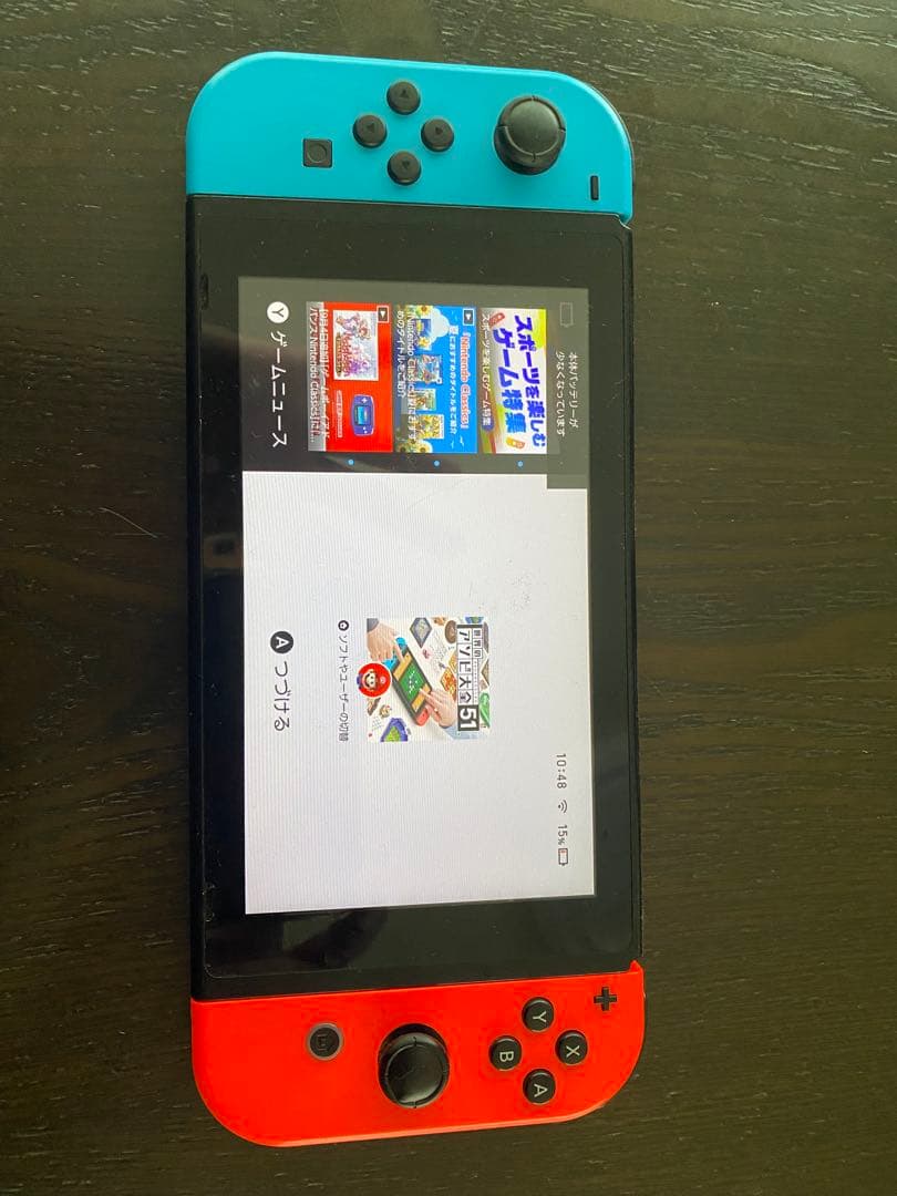 さ*°様 Nintendo Switch 本体 青/赤