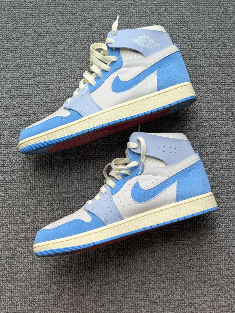 シューズ(男性用) Nike Air Jordan 1 CMFT Light Blue/White
