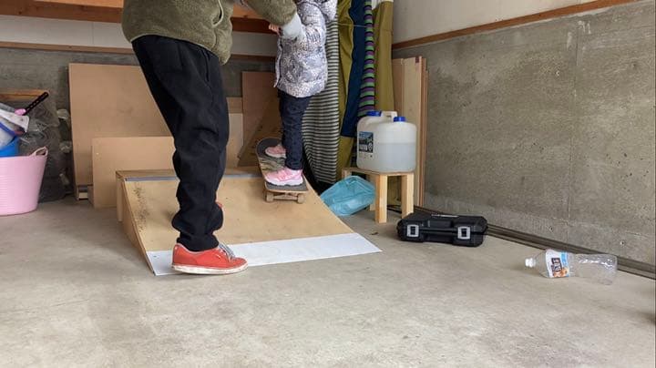 ミニランプ 組み立てキット　プラットホーム付き２台フルセット！　セクション