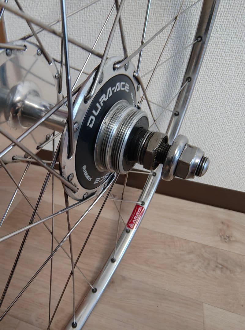 ARAYA GOLD DURA-ACEハブ 完組ホイール 前後セット