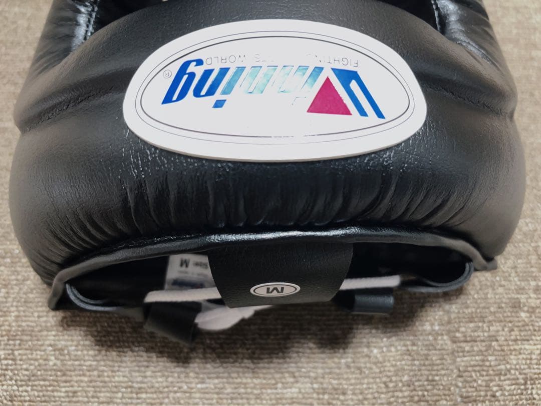 ウイニング　ヘッドギア　黒　Mサイズ