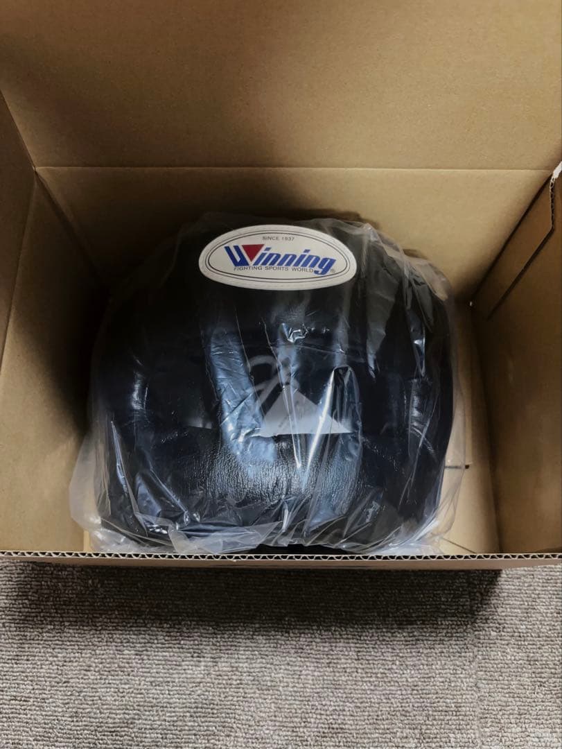 ウイニング　ヘッドギア　黒　Mサイズ