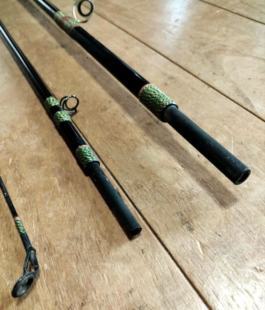 【美品】菊池工房　キクチクラフト　アンペックス　レイクトローリングロッド