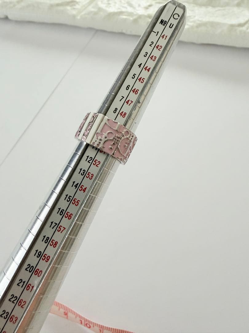 Christian Dior ディオール トロッターリング 2 ピンク 10号