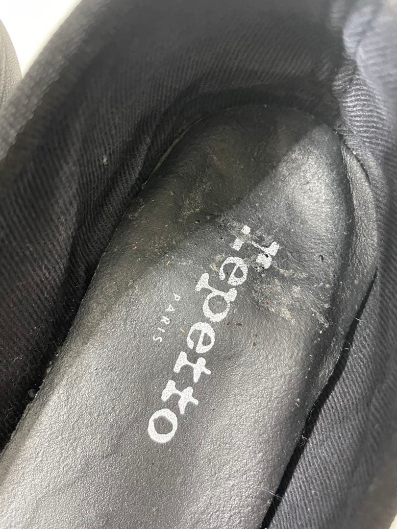 【USED】　レペット　カミーユバルコム　バレエシューズ　38 ヒール太め