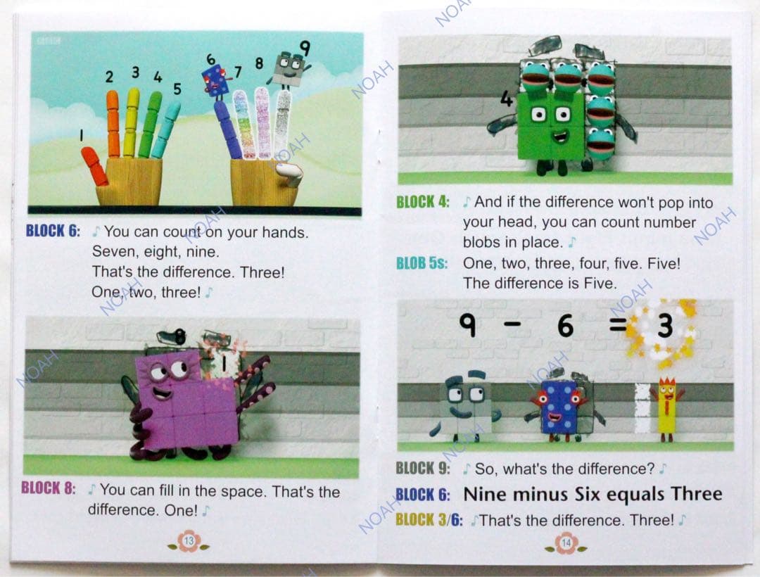 ナンバーブロックス　シリーズ1-3　マイヤペン対応　NumberBlocks