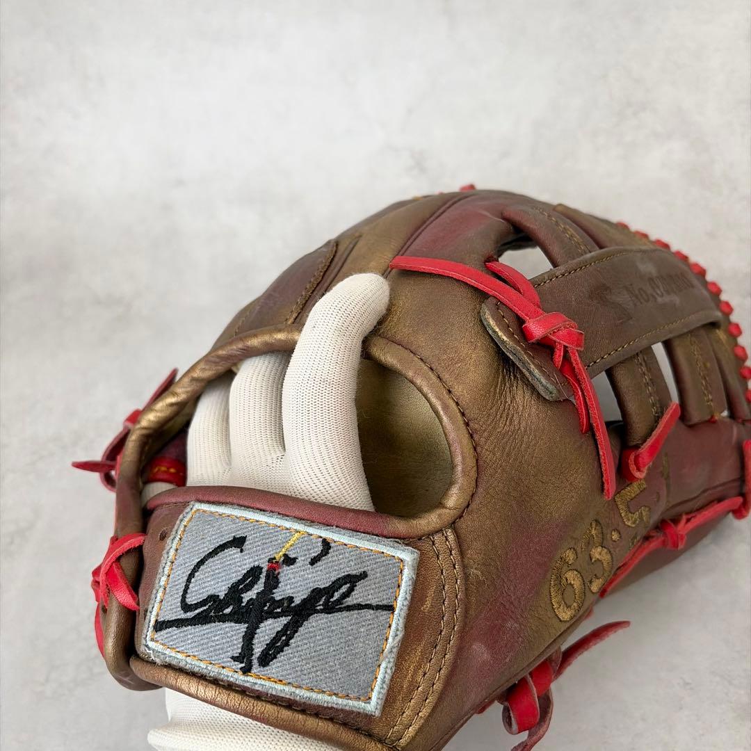 【希少✨】新庄剛志　引退記念　メモリアルグローブ　シリアル有り　限定300個