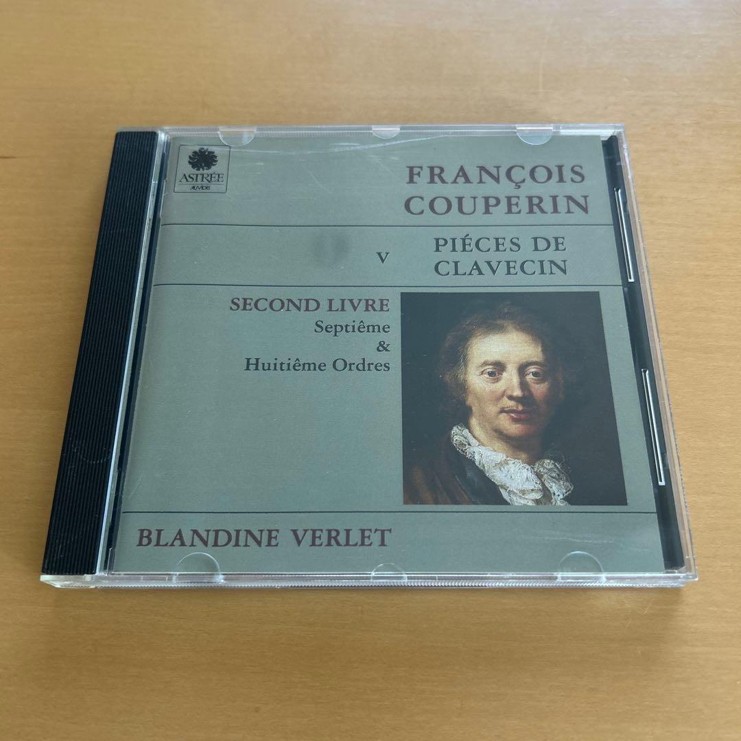 廃盤CD4枚ブランディーヌ・ヴェルレ　クープラン/クラヴサン曲集ASTREE盤