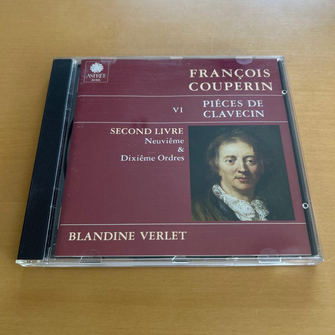 廃盤CD4枚ブランディーヌ・ヴェルレ　クープラン/クラヴサン曲集ASTREE盤