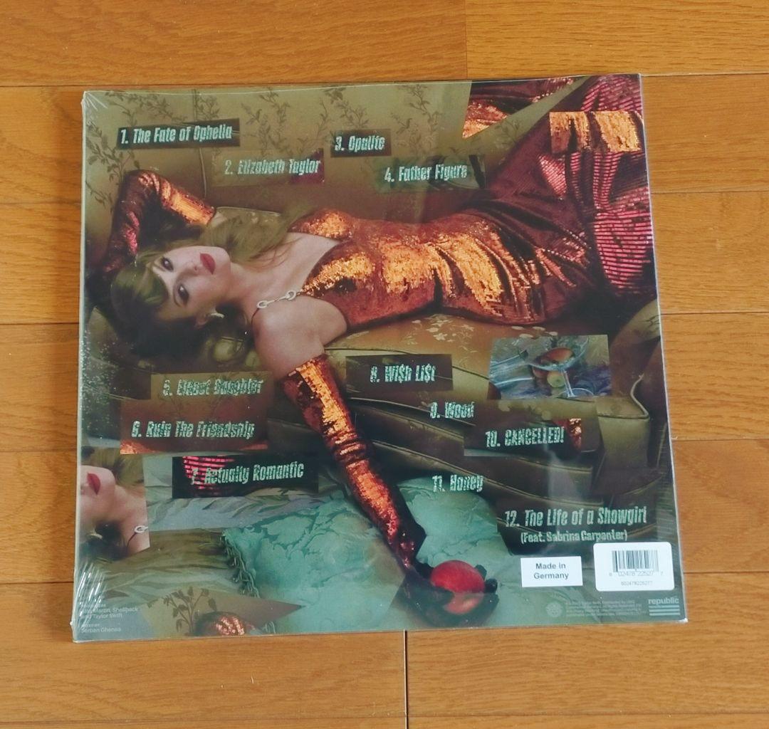 THE LIFE OF A SHOWGIRL初回限定プレス 限定生産 4