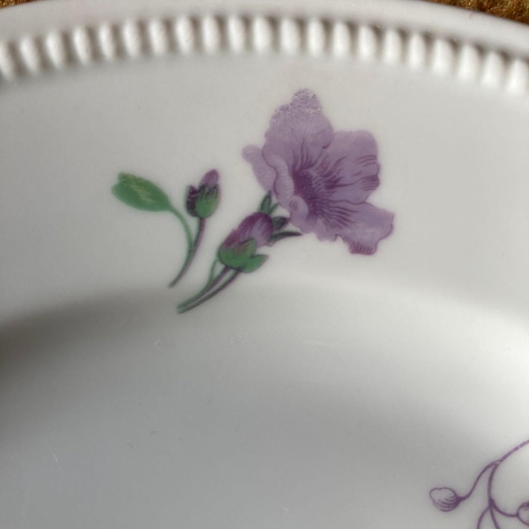 ワンランク上ヴィンテージリモージュ B&Co窯 バーナード 大皿4枚24×2cm