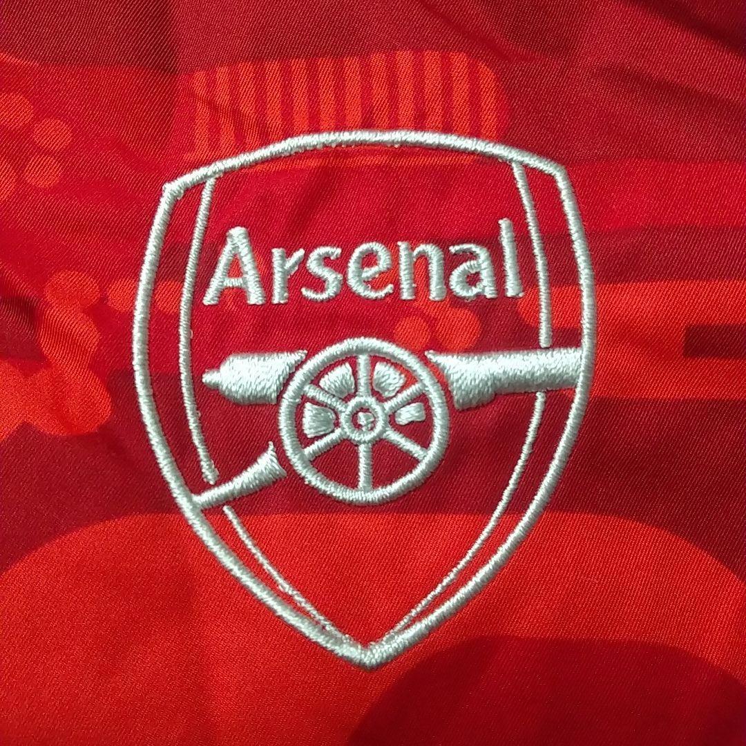 幻サイズ☆アディダス アーセナルFC 刺繍 中綿 ナイロンジャケット 6XO