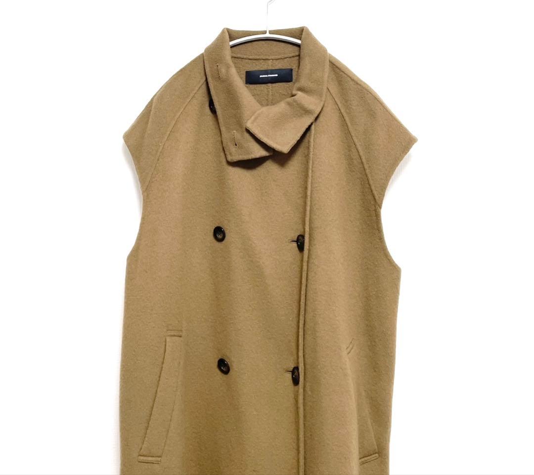 ジャーナルスタンダード　スーパー110ミリタリーロングジレ　キャメル