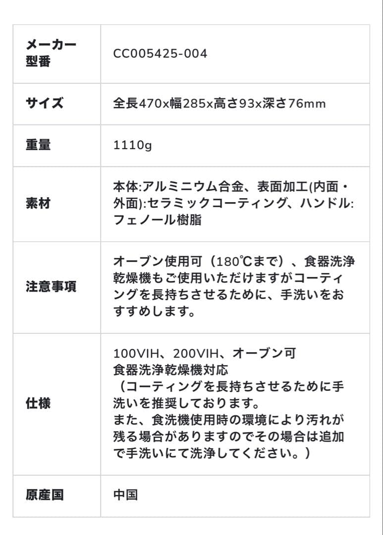 グリーンパンシリーズ3点セット