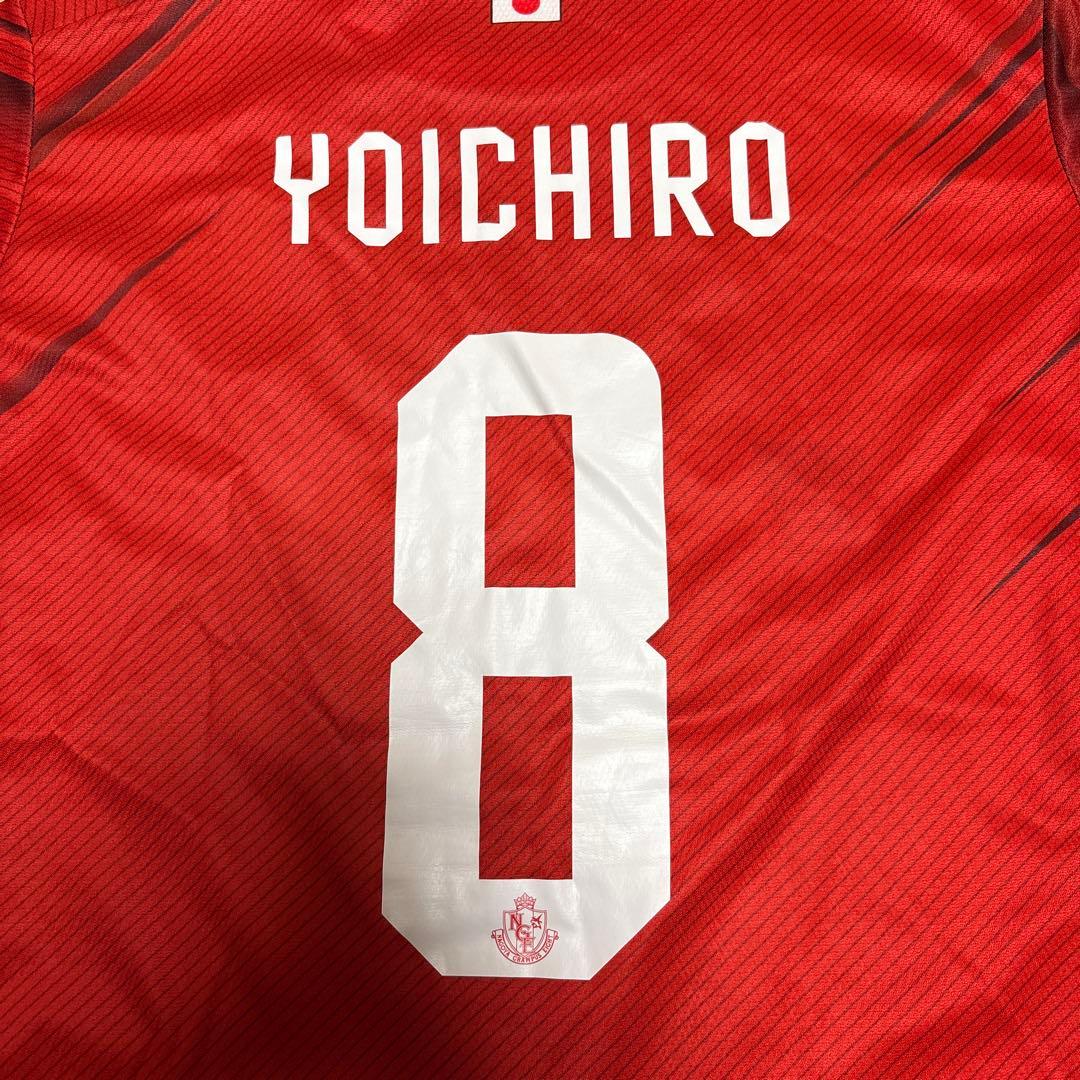 名古屋グランパス 柿谷曜一朗 ACLホームオーセンティックユニフォーム Mサイズ