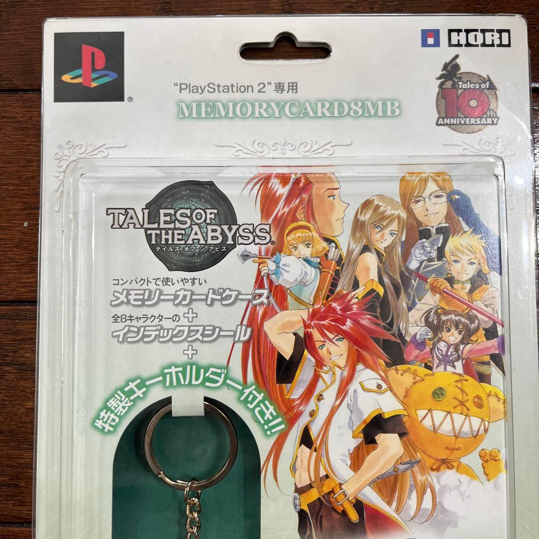 未使用品HORI テイルズオブジアビス【PS2 メモリーカード】