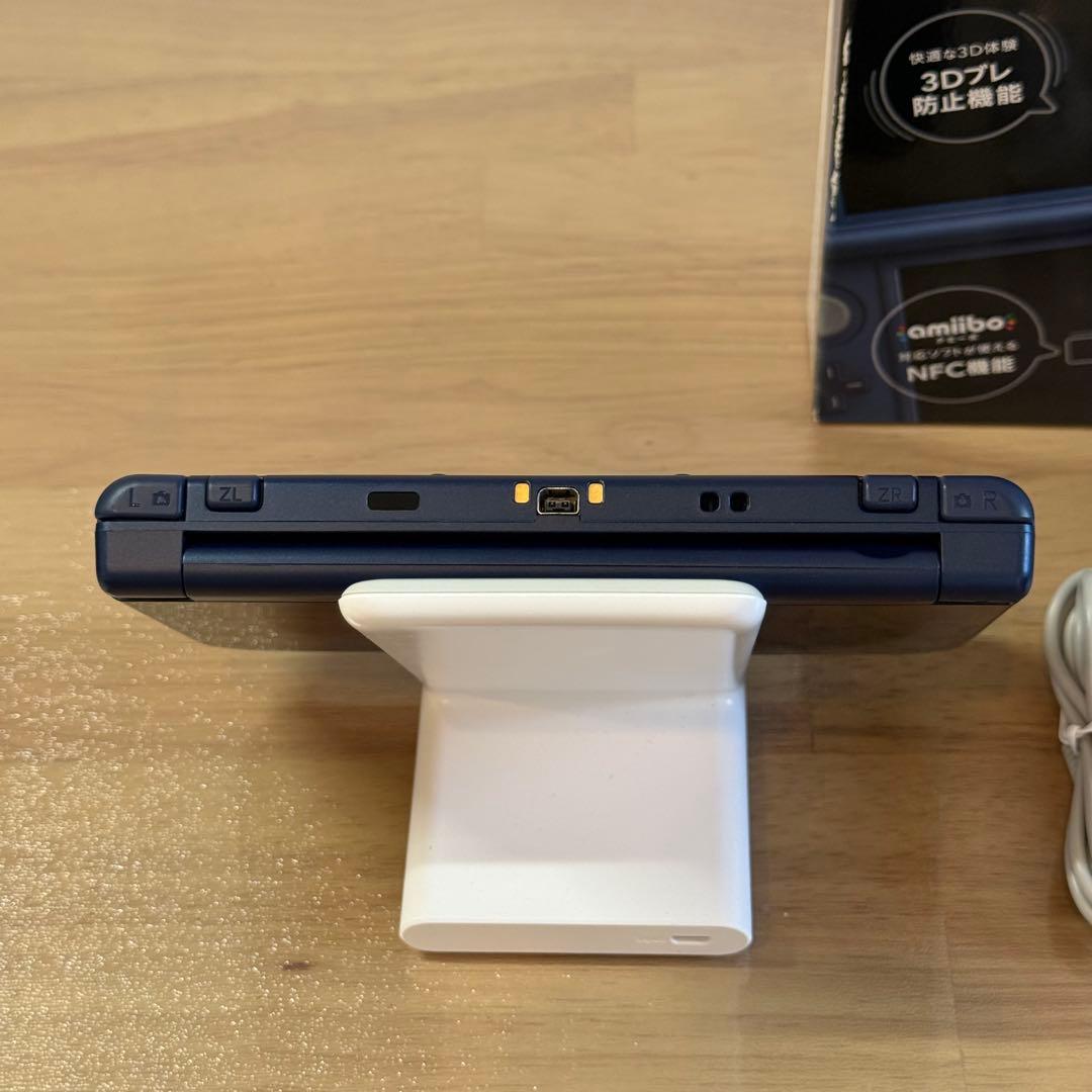 7-184 Newニンテンドー3DS LL メタリックブルー 箱付き