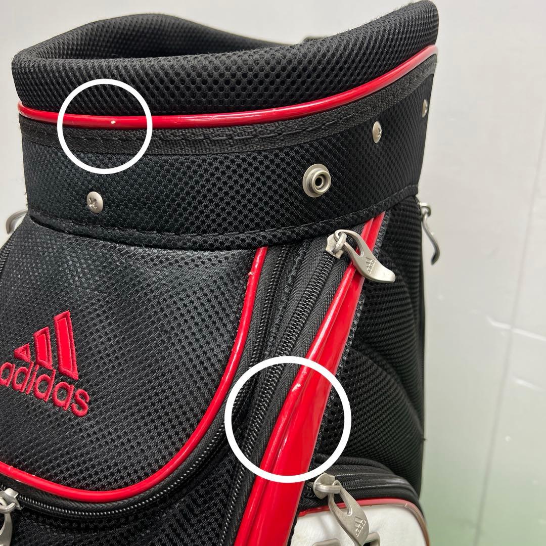 アディダス　adidas 　8インチ　ゴルフバック　キャディバッグ