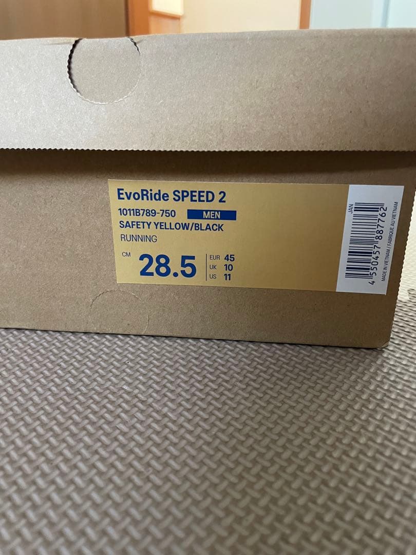 asicsメンズ EvoRide SPEED 2ランニングシューズ28.5cm