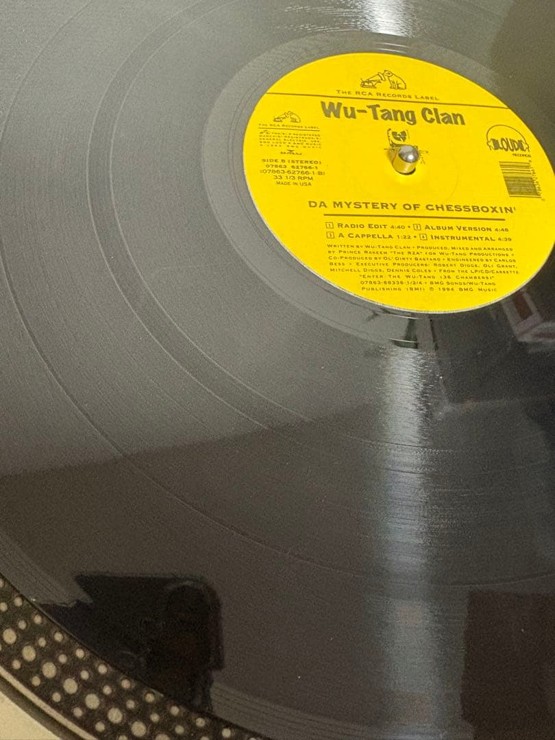 wu-tang clan cream 12インチ レコード　ウータンクラン