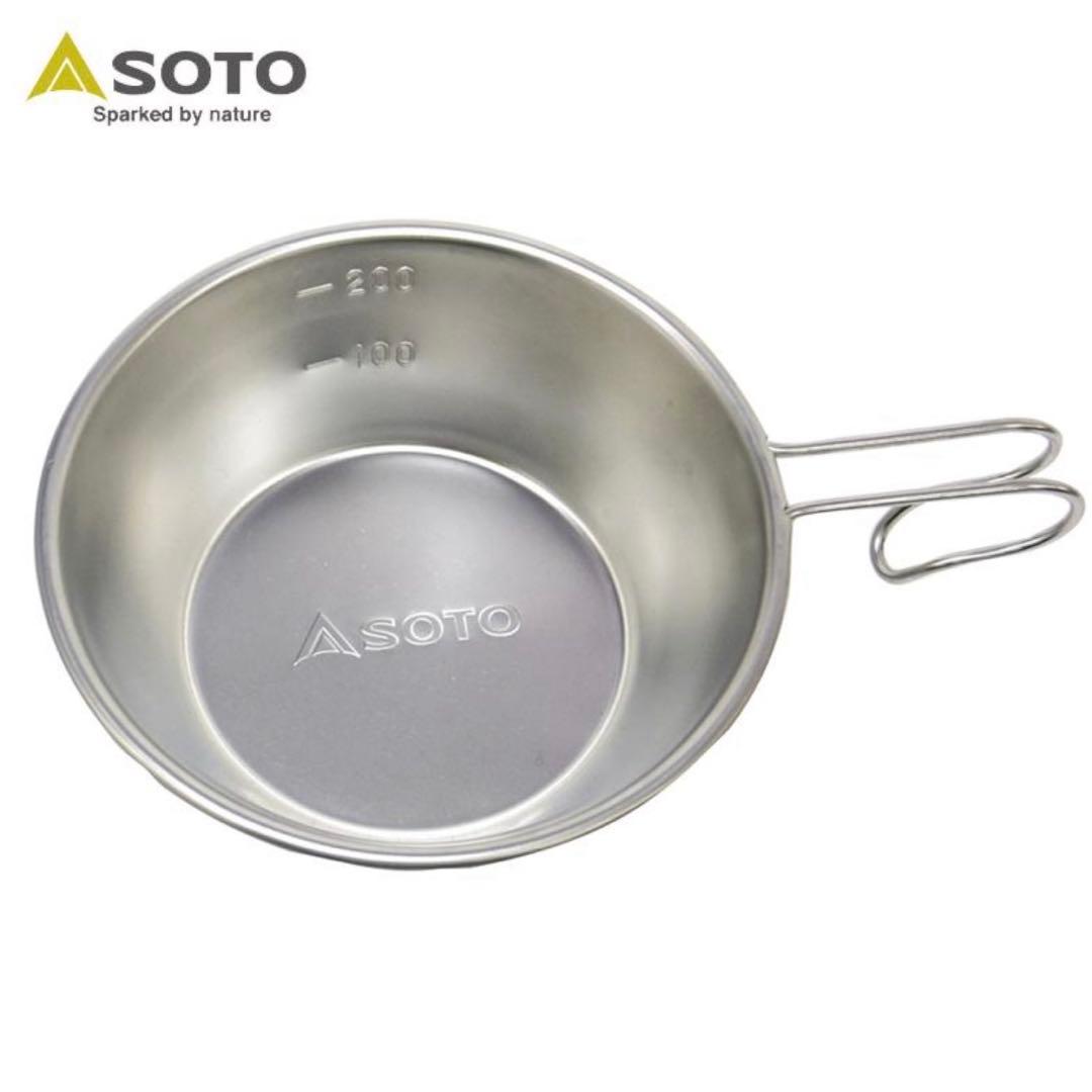 SOTO レギュレーターストーブ ST-310 アシストレバー シェラカップ付き