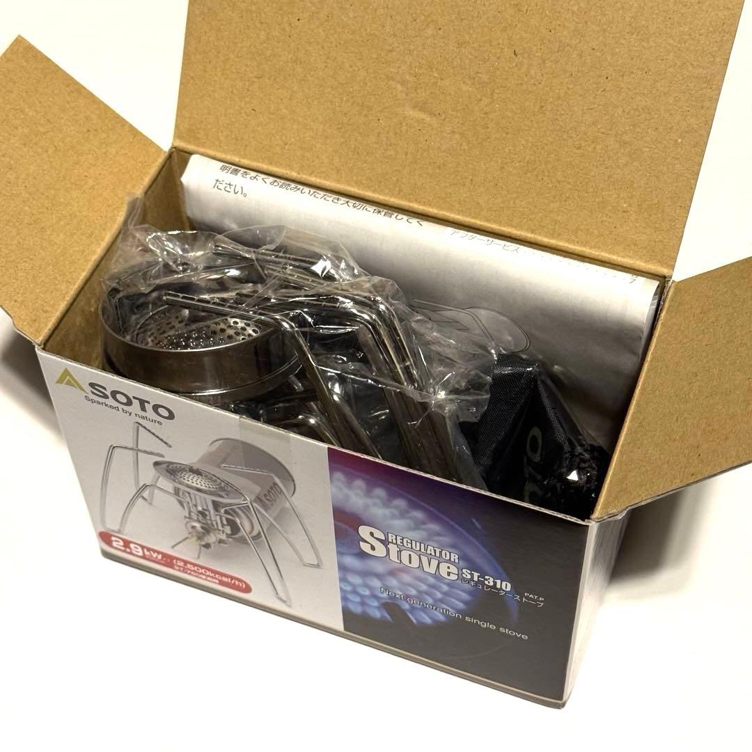 SOTO レギュレーターストーブ ST-310 アシストレバー シェラカップ付き