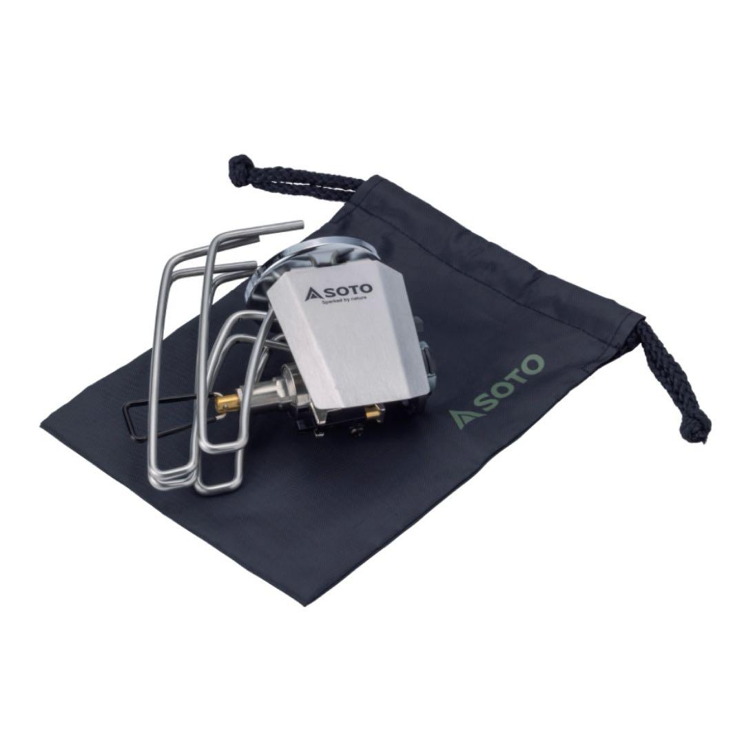 SOTO レギュレーターストーブ ST-310 アシストレバー シェラカップ付き