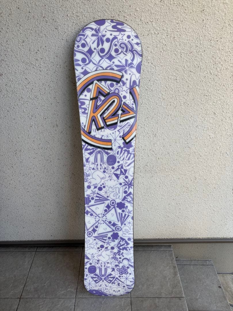 模様がカワイイ K2 スノーボード 137cm candy