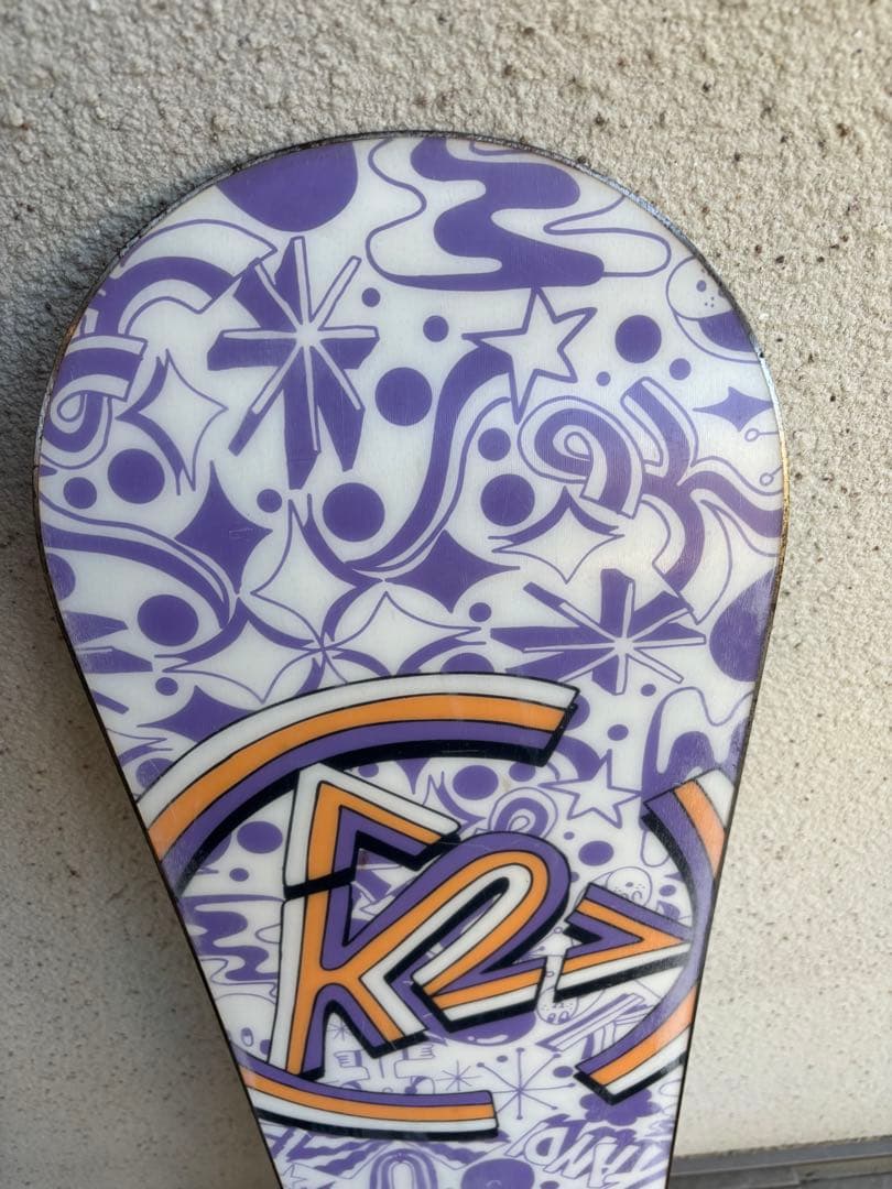 模様がカワイイ K2 スノーボード 137cm candy