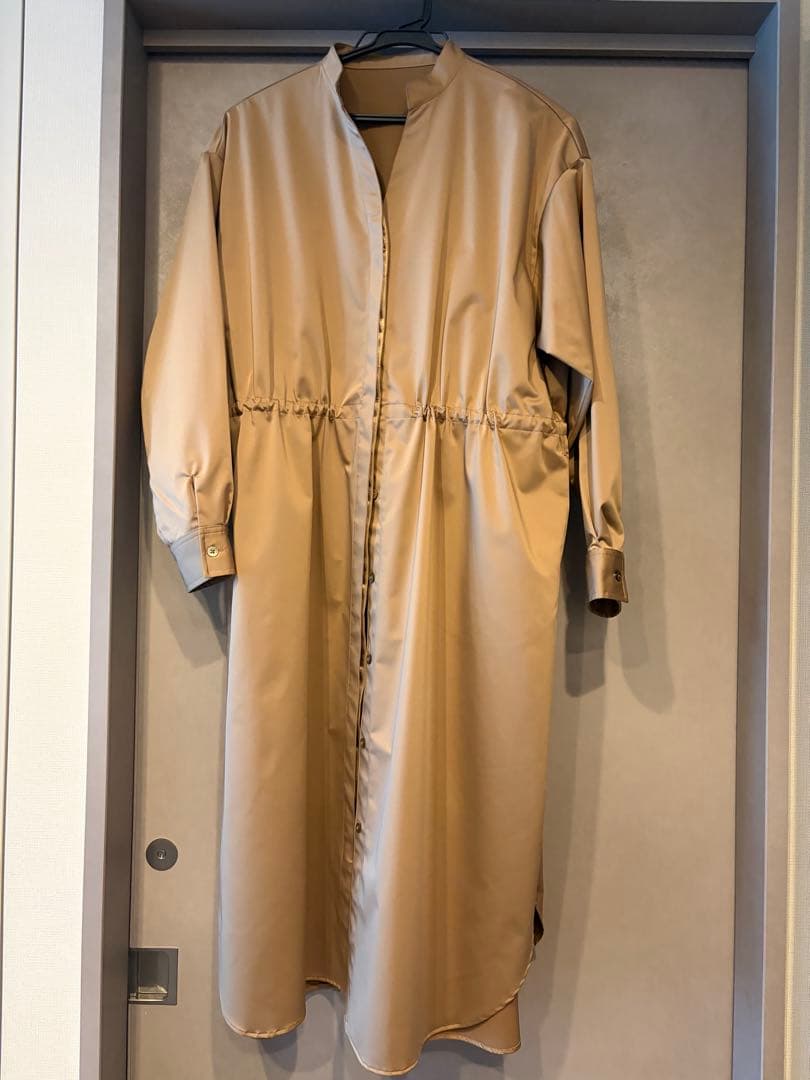 リモンタコートワンピース　キャメル　Mサイズ