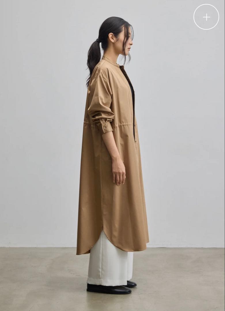 リモンタコートワンピース　キャメル　Mサイズ