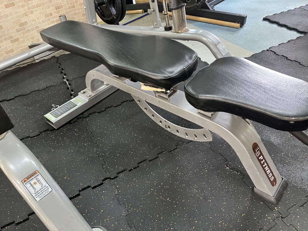 中古　Fitness 調整可能トレーニングベンチ