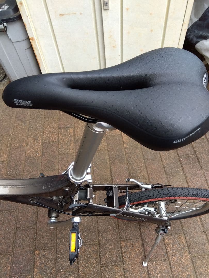 【ジャンク品】r&m BD-1 ブラウン 18インチ