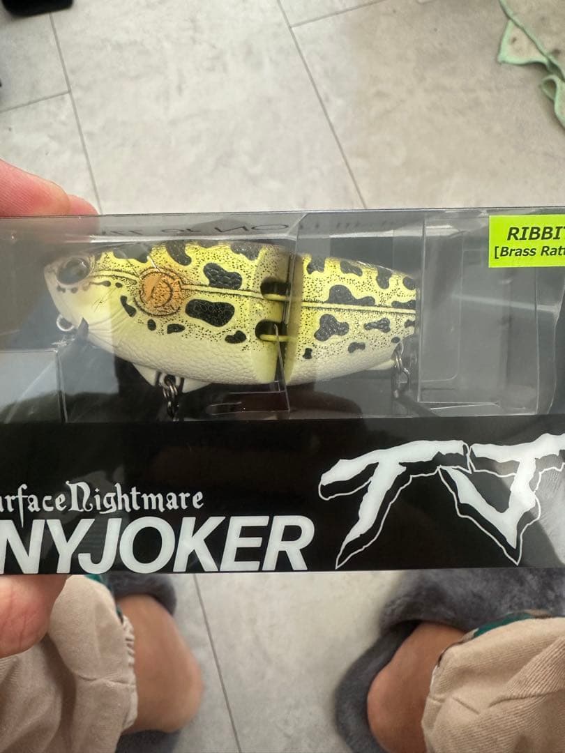 DRTタイニージョーカー　TJ FROG　イマカツ　バスワーム 3DRレインボー