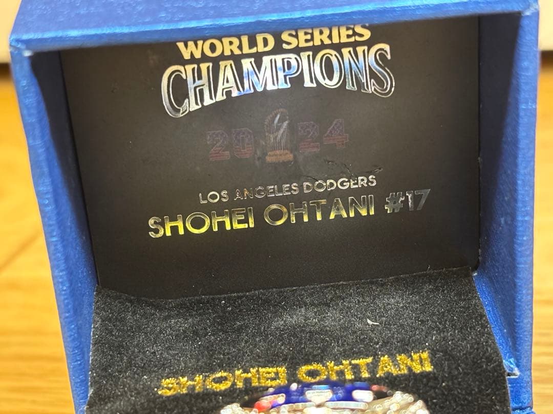 一点限定！⭐️期間限定価格⭐️大谷翔平 2024＆2025ワールドチャンピオンリング
