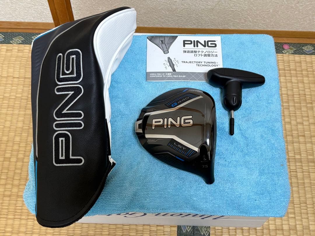 使用僅少)PING G440 LST ドライバー ヘッド 7.5度