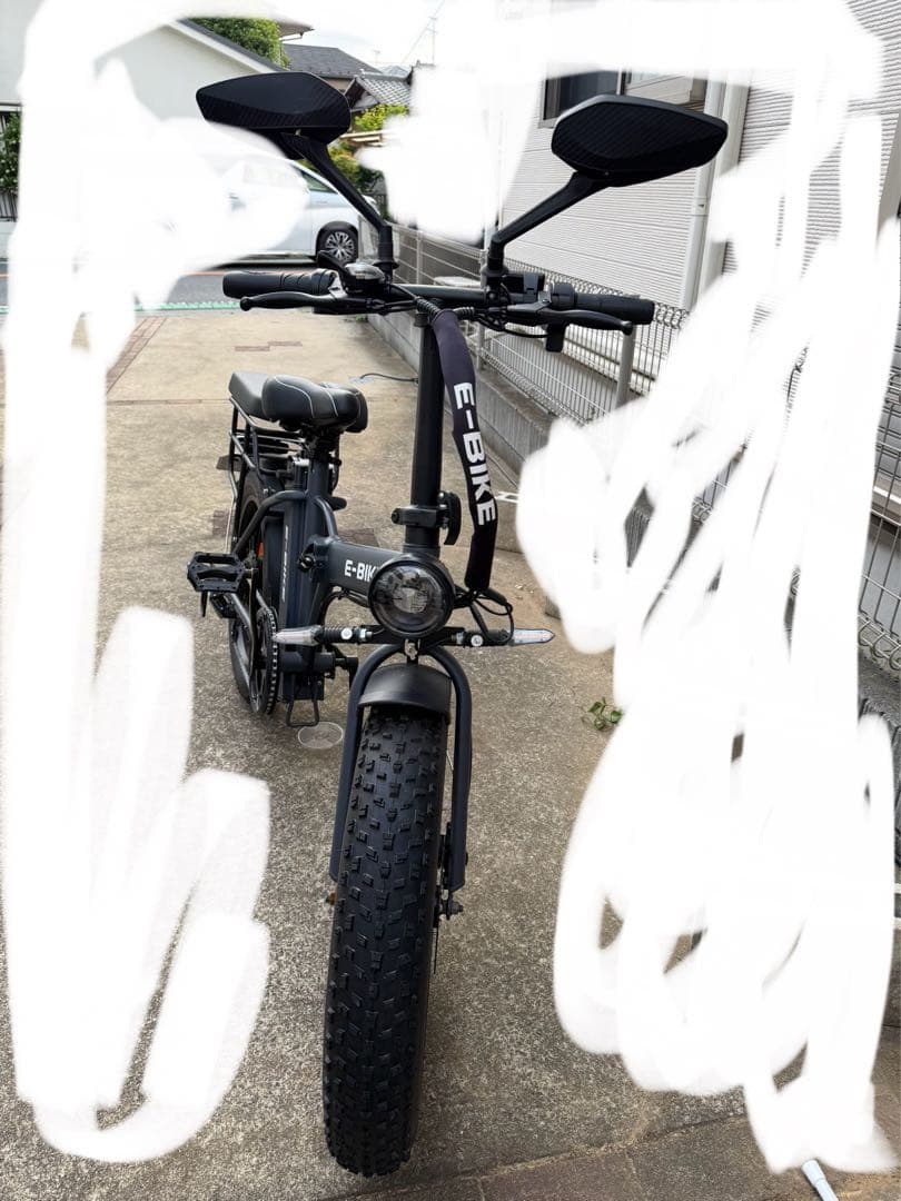 E-BIKE マットブラック フル電動　東京　引き取り限定　期間限定値下げ