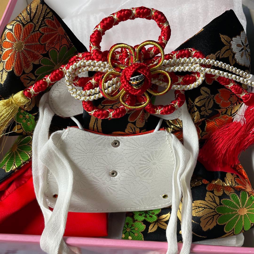 ☆miiiko☆7歳　七五三　着物　結び帯　上げ帯　足袋　髪飾り　セット