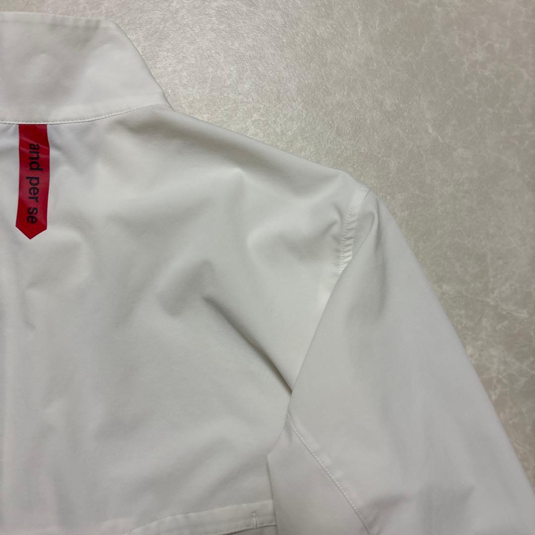 アンパスィ★薄手ストレッチ★ダブルジップジャケット【メンズ サイズL】