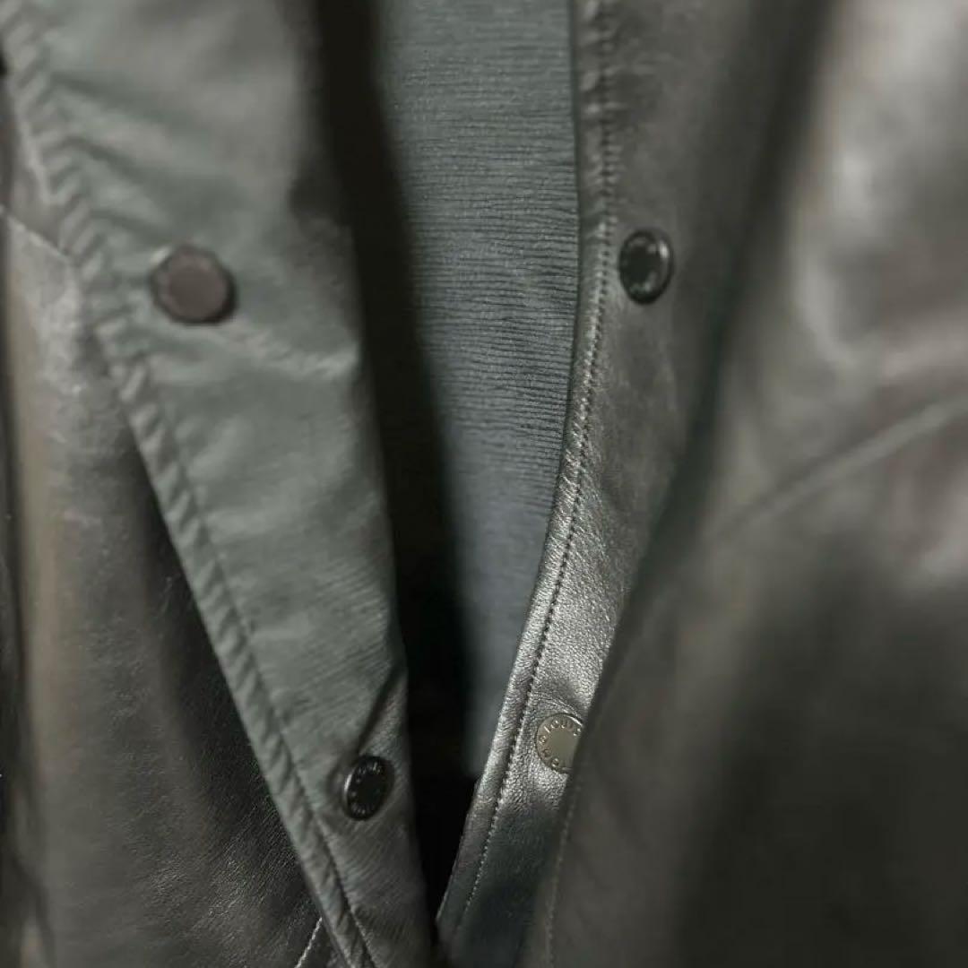 【極美品】ルイヴィトン ラムレザー　ブルゾン　ボンバージャケット　リバーシブル