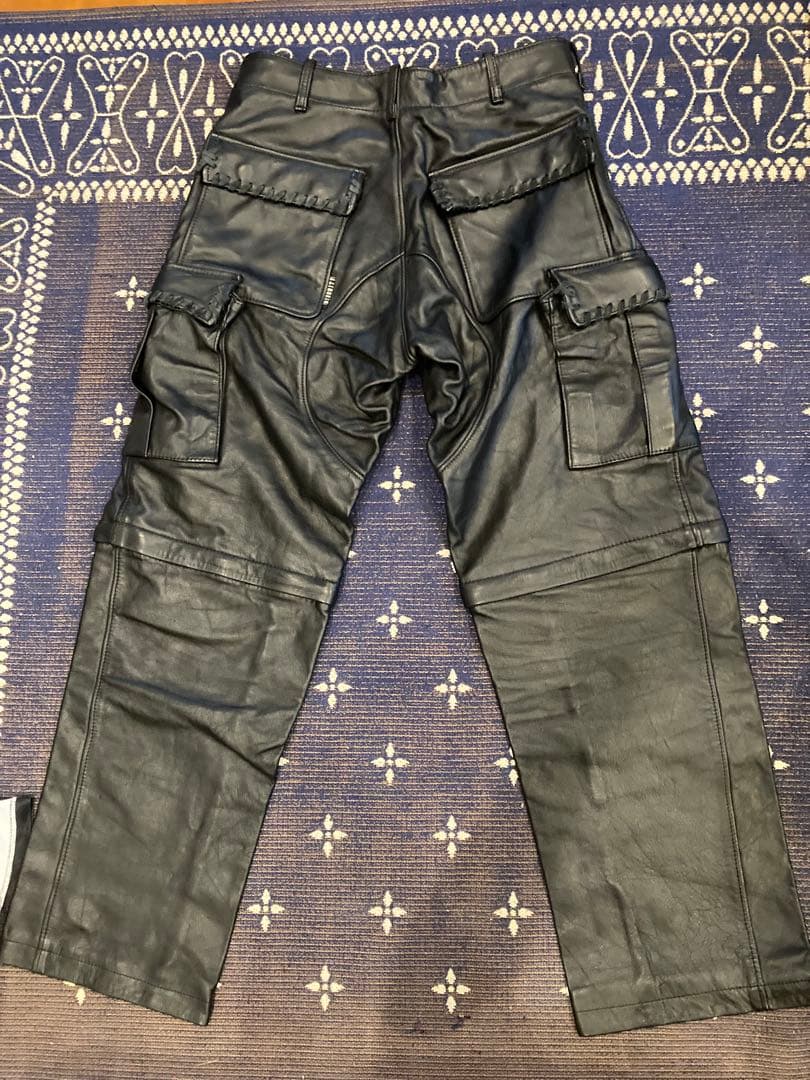 マイノリティーMINORITY 2way レザー カーゴ パンツ 一ノ瀬 高橋盾