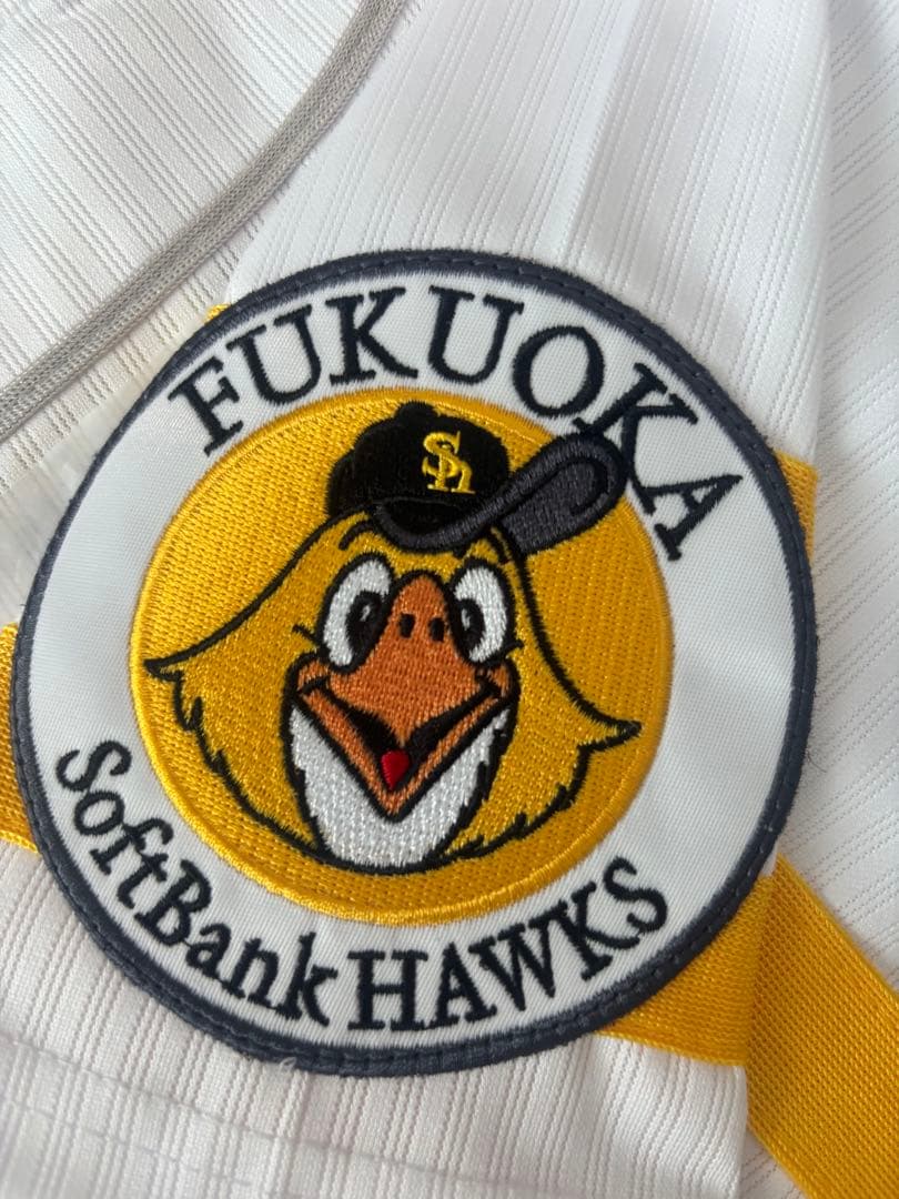 福岡ソフトバンクホークス ユニフォーム Lサイズ ホワイト