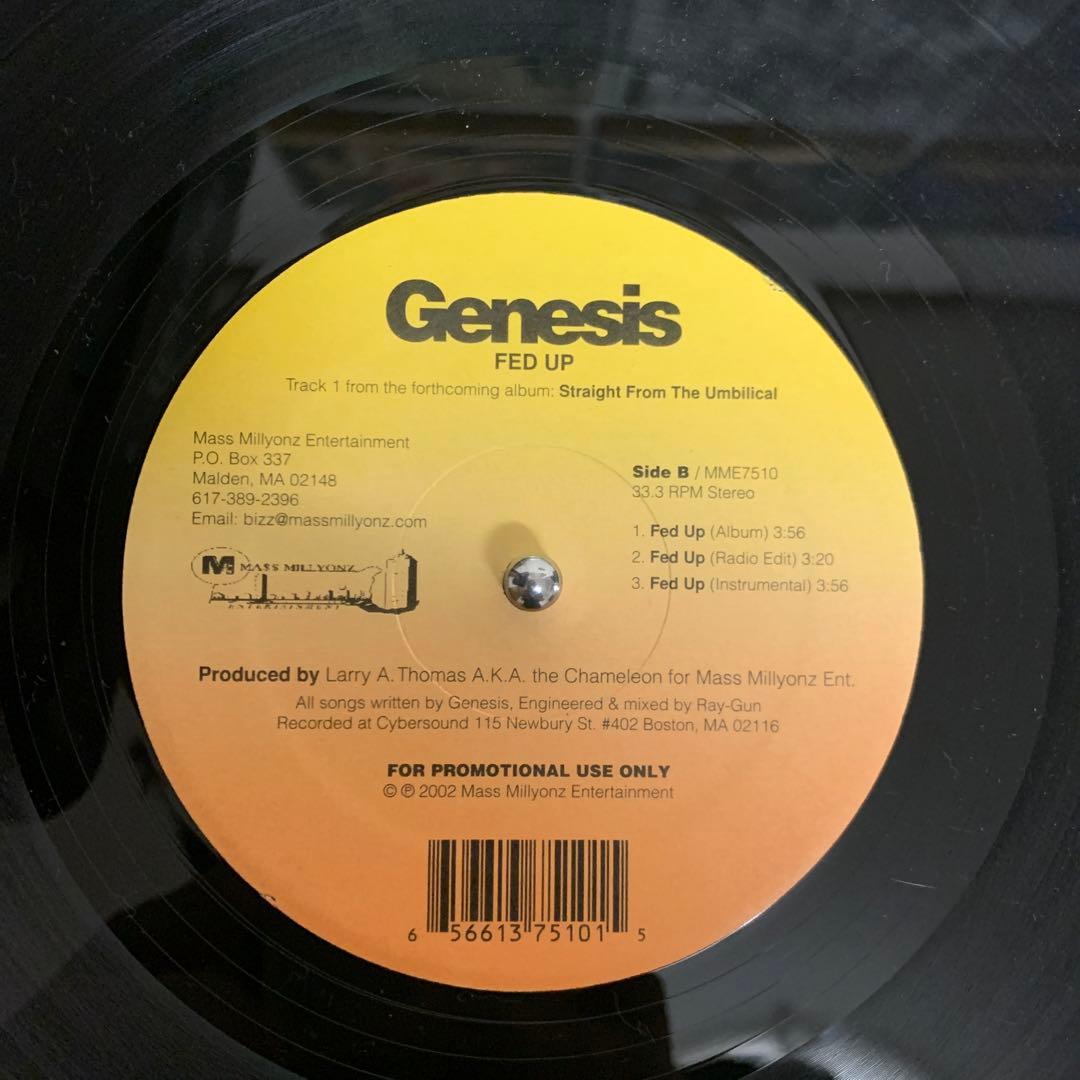 洋楽 GENESIS G-RAP VYNAL