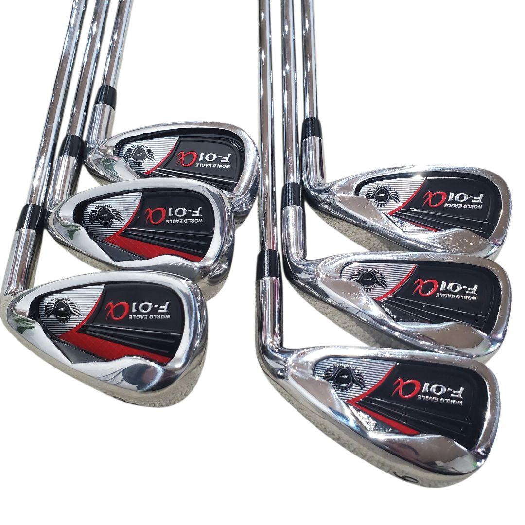 【極美品】ワールドイーグル F-01α メンズ 11本フルセット チッパー付