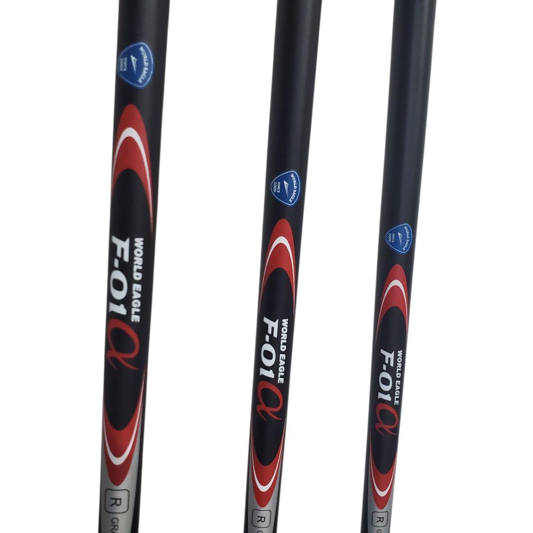 【極美品】ワールドイーグル F-01α メンズ 11本フルセット チッパー付