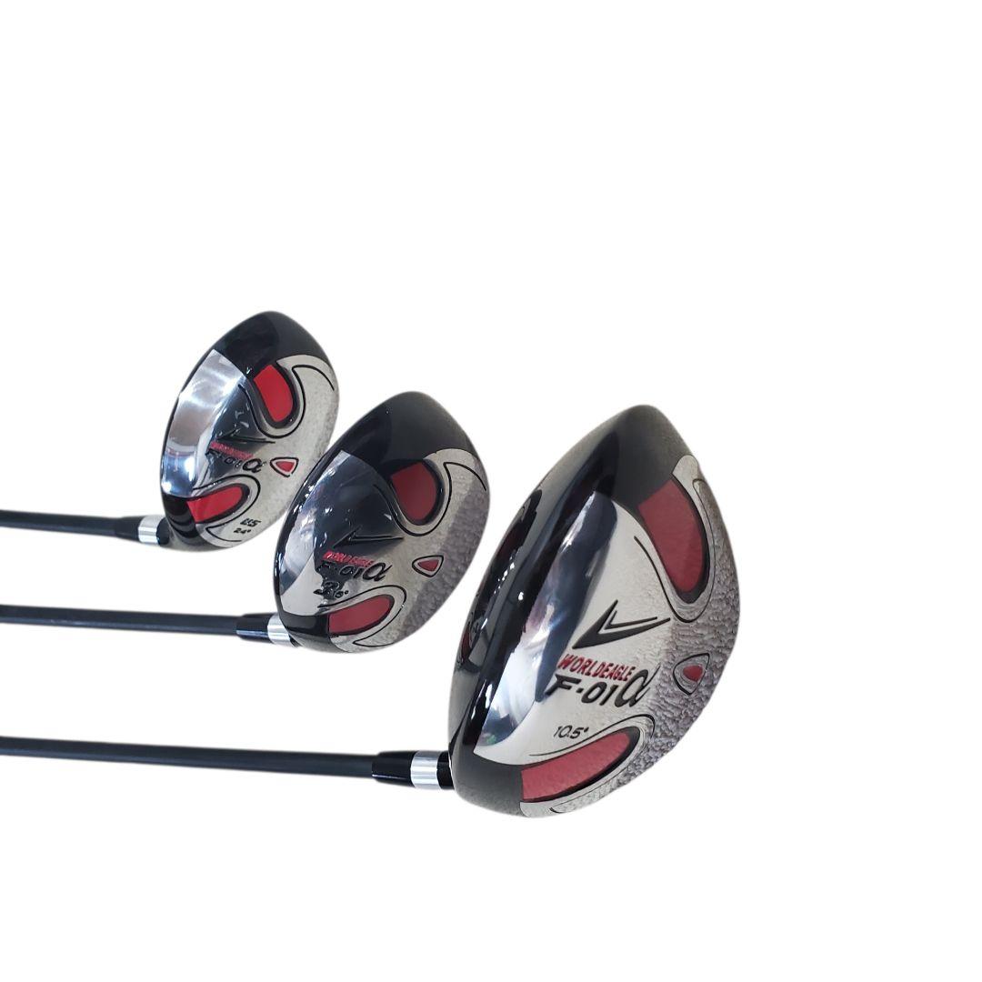 【極美品】ワールドイーグル F-01α メンズ 11本フルセット チッパー付