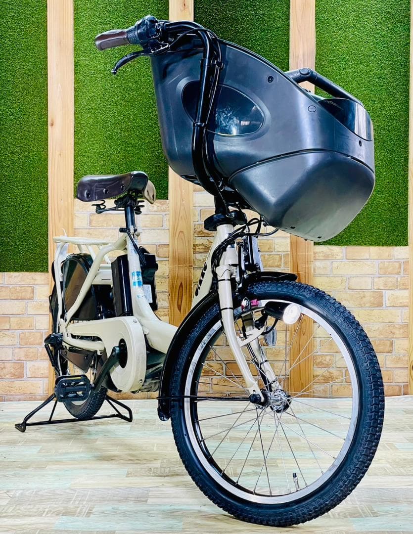 値上直前 2020年ビッケ ブリヂストン　子供乗せ電動アシスト自転車 H3734