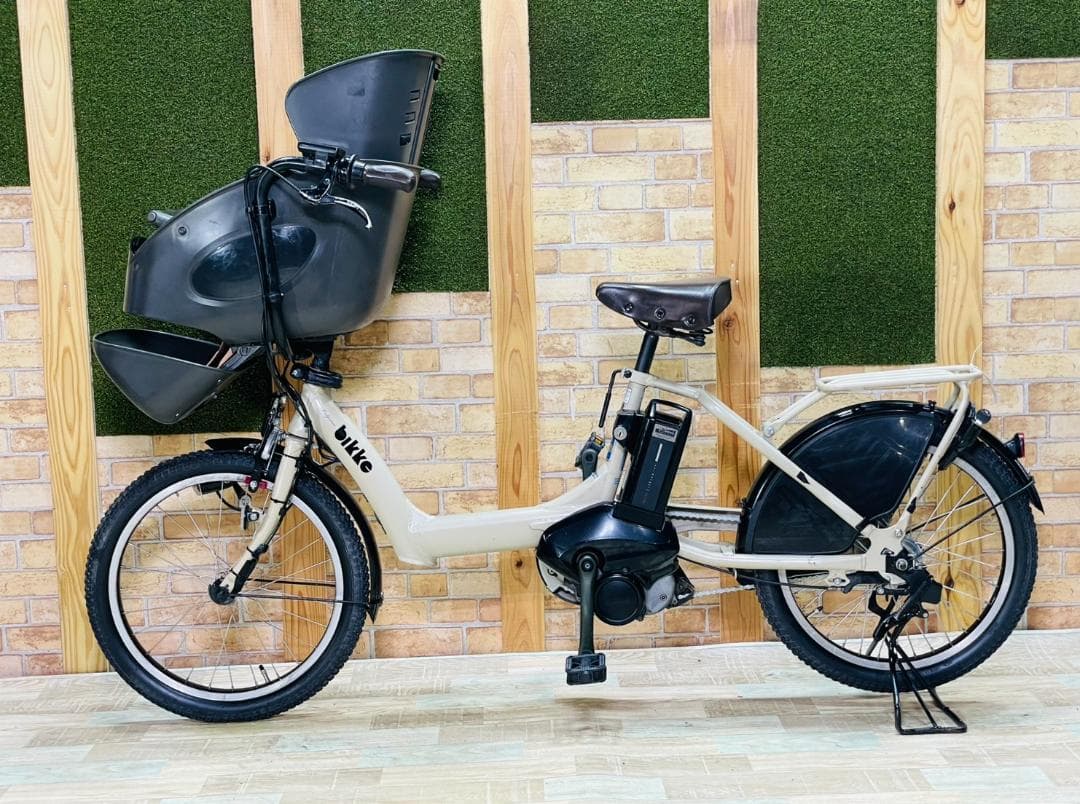 値上直前 2020年ビッケ ブリヂストン　子供乗せ電動アシスト自転車 H3734